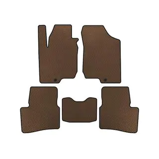 EVA Floor Mats (HB, 3-Door, Brown)