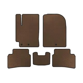 EVA Floor Mats (2019+, Brown)