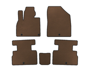 Kia Stonic 2017- EVA Floor Mats (2 Rows, 7-Seater, Brown) photo 1