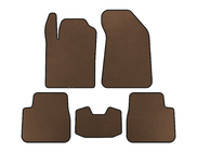 Lancia Delta 2008-2014 EVA Floor Mats (Brown) photo 1
