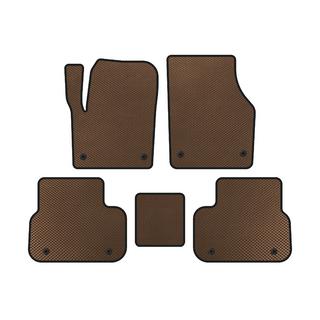 EVA Floor Mats (2014-2019, 2 Rows, Brown) Land Rover Discovery Sport 2014-