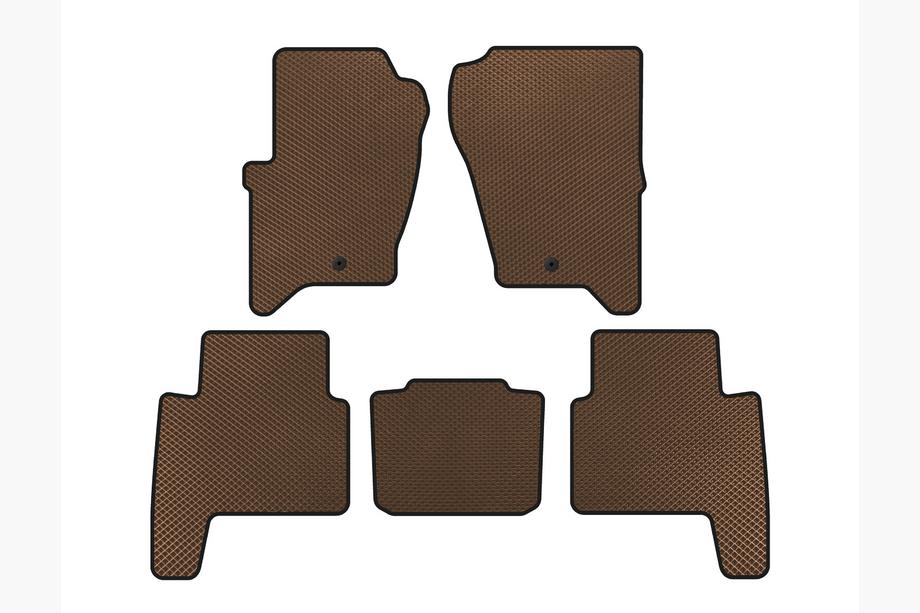 Range Rover Sport 2005-2013 EVA Floor Mats (2005-2009, Brown) Image