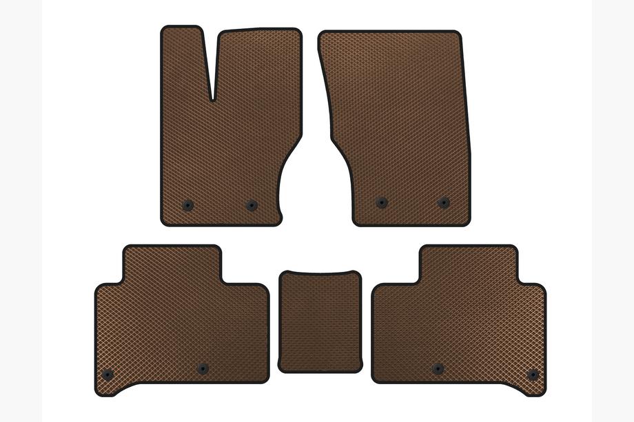 Range Rover Sport 2014-2022 EVA Floor Mats (2013-2017, Brown) Image