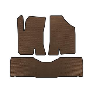 EVA Floor Mats (6-Seater/Electric, Brown) Leopaard CS9EV 2017-