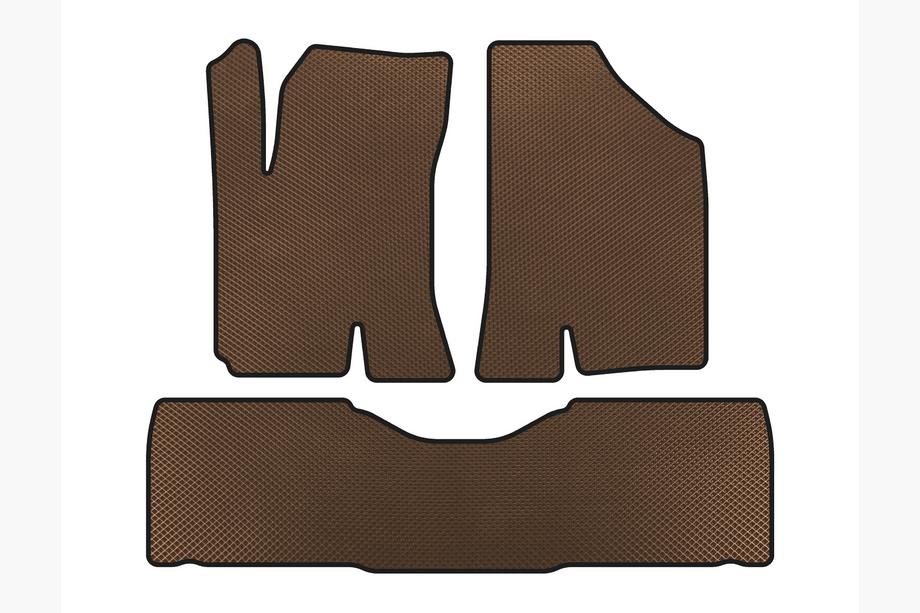 Leopaard CS9EV 2017- EVA Floor Mats (6-Seater/Electric, Brown) Image