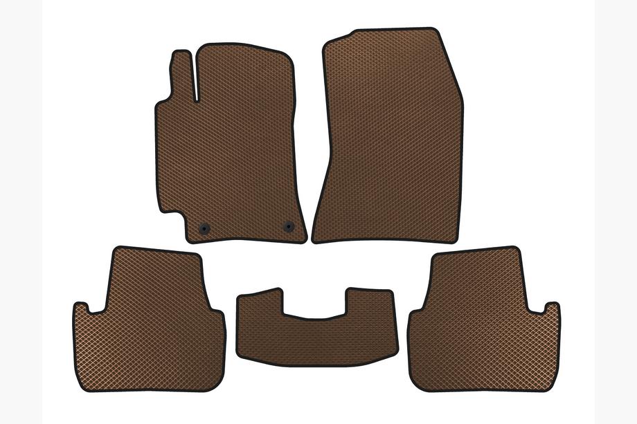 Lexus IS 1998-2005 EVA Floor Mats (Brown) Image