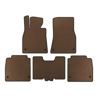 EVA Floor Mats (2007-2010, SD, Long Wheelbase, Brown)