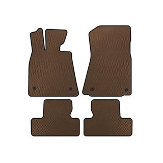 EVA Floor Mats (Coupe, Brown) Lexus RC 200t 2014-