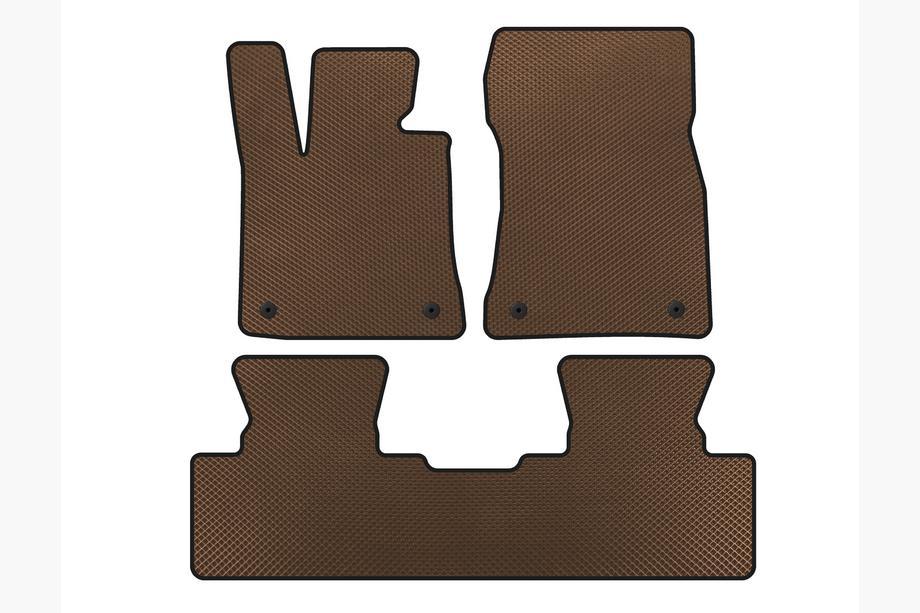 Lexus RX 2016-2022 EVA Floor Mats (Brown) Image