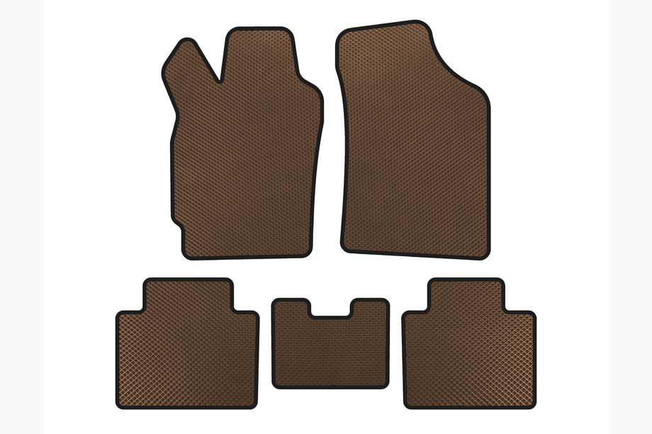 Lifan 320 2008- EVA Floor Mats (Brown) Image