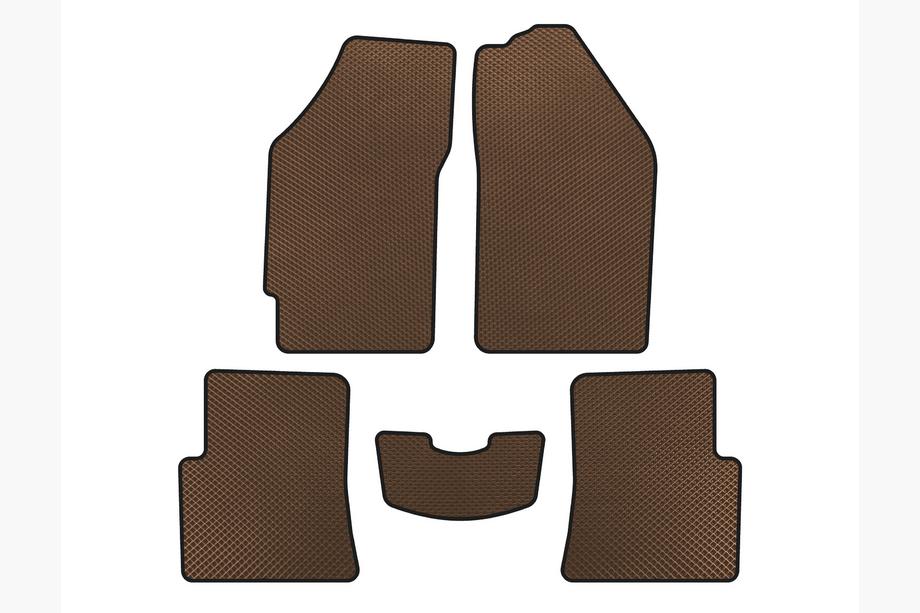 Lifan 520 Breeze 2005-2013 EVA Floor Mats (SD, Brown) Image
