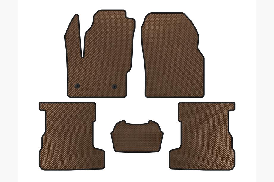 Lincoln MKC 2015- EVA Floor Mats (Brown) Image