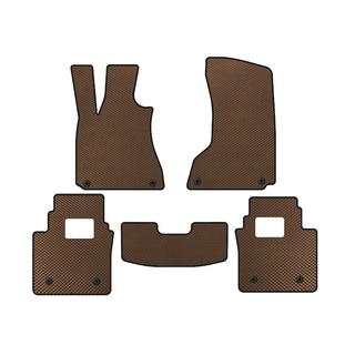 EVA Floor Mats (SD, Brown) Maserati Quattroporte 2013-2023