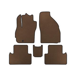 EVA Floor Mats (2 Rows, 7-Seater, Brown)