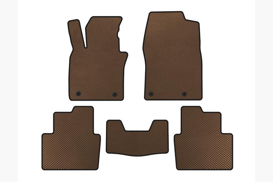 Mazda CX-30 2019- EVA Floor Mats (Brown) Image