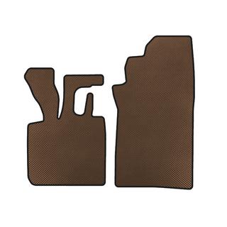EVA Floor Mats (1998-2003, Convertible, Brown) Smart 1998-2007