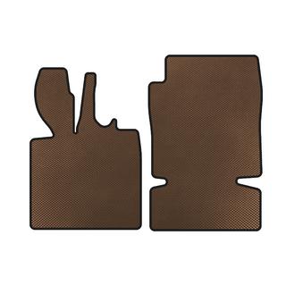 EVA Floor Mats (2003-2007, Coupe, Brown) Smart 1998-2007
