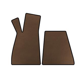 EVA Floor Mats (Roadster, Brown) Smart 1998-2007