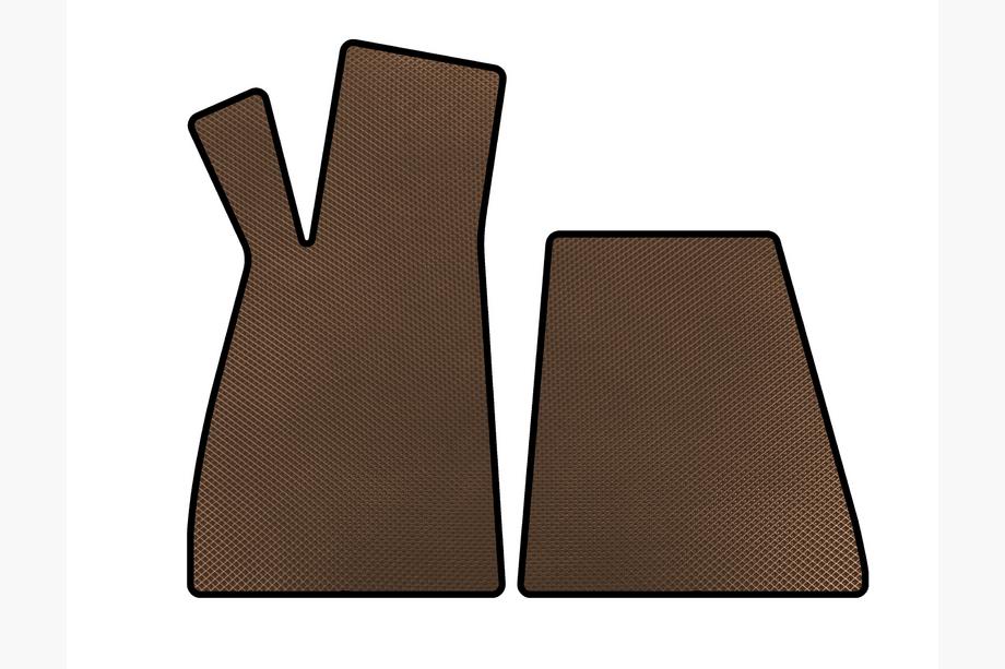 Smart 1998-2007 EVA Floor Mats (Roadster, Brown) Image