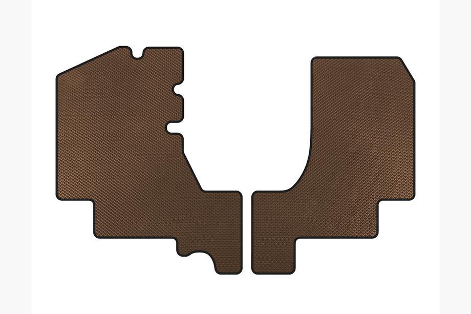 Mercedes T1 (207-410) 1977-1995 EVA Floor Mats (Brown) Photo 1