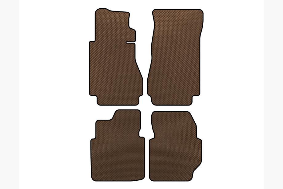 Mercedes W123 1975-1986 EVA Floor Mats (Brown) Photo 1