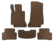 Mercedes C-class W205 2014-2021 EVA Floor Mats (SD, Brown) photo 1