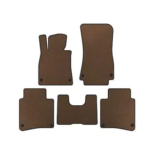 EVA Floor Mats (2017-2020, SD, Long Wheelbase, Brown)