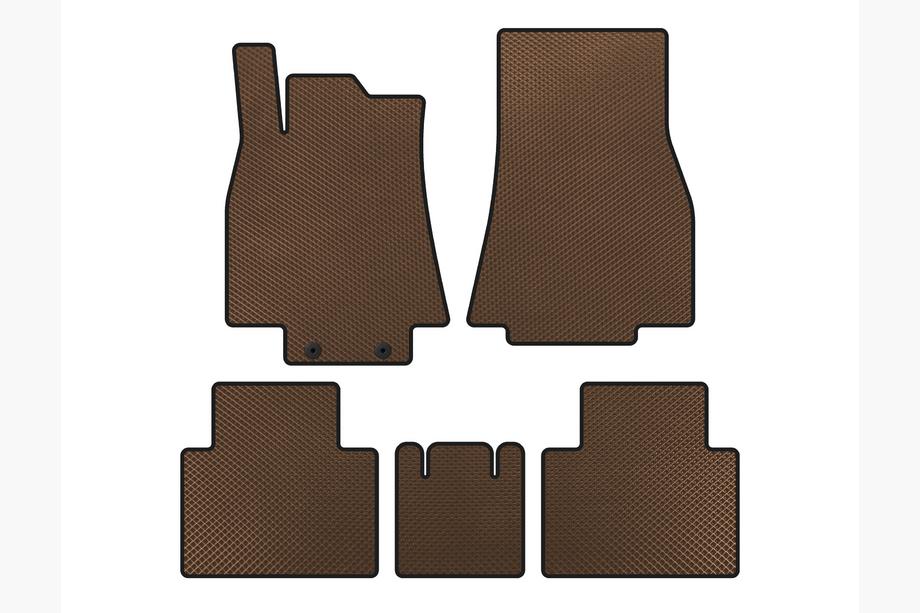 Mercedes B-class W245 2005-2011 EVA Floor Mats (Brown) Image