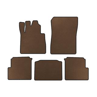 EVA Floor Mats (2012-2015, 5-Door, Brown)