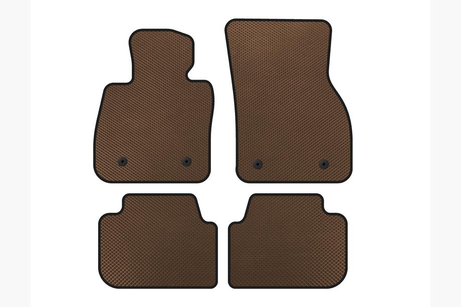 Mini Clubman F54 2015-2024 EVA Floor Mats (Brown) Image
