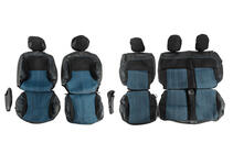 Peugeot Partner Tepee 2008-2018 Car Seat Covers (Fabric and Leatherette, Premium) Front Seats photo 1