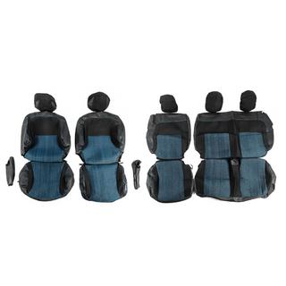Car Seat Covers (Fabric and Leatherette, Premium) Peugeot Partner Tepee 2008-2018 photo 1