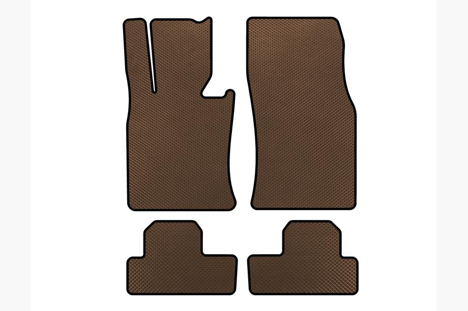 Mini Clubman R55/R56 2007-2014 EVA Floor Mats (for R56, Brown) Image