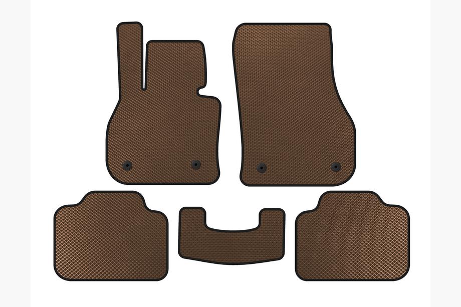 Mini Countryman F60 2017-2023 EVA Floor Mats (Brown) Image