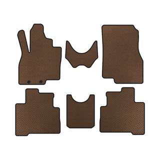 EVA Floor Mats (2 Rows, Brown) Mitsubishi Grandis 2003-2011