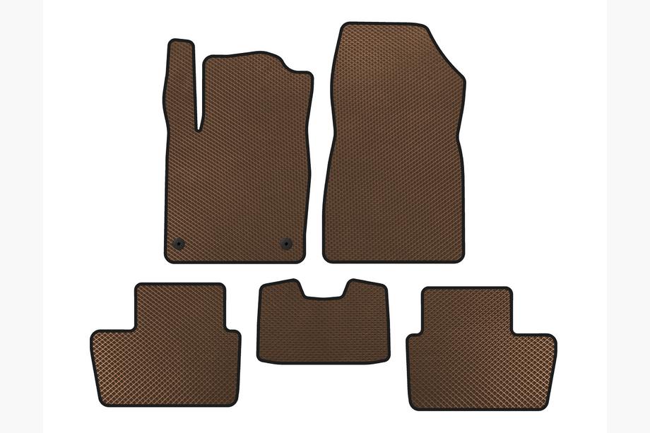 Nissan Juke 2020- EVA Floor Mats (Brown) Image
