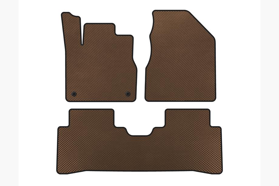 Nissan Murano 2008-2014 EVA Floor Mats (Brown) Image