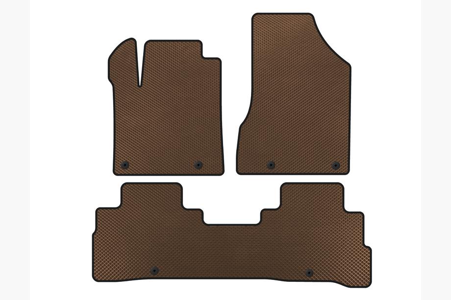 Nissan Murano 2014- EVA Floor Mats (2014-2019, Brown) Image