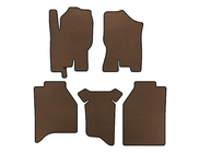 Nissan Navara 2006-2015 EVA floor mats (without boxes, brown) photo 1