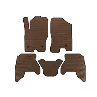 EVA Floor Mats (2 Rows, Brown, 2010-2014) Nissan Pathfinder R51 2005-2014