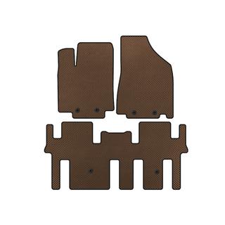 EVA Floor Mats (2 Rows, Brown)