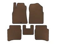 Nissan Primera P12 2002–2007 EVA Floor Mats (SD, Brown) photo 1