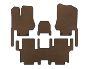 Nissan Quest 2011-2017 EVA Floor Mats (2 Rows, 7-Seater, Brown) photo 1