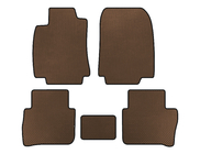 Nissan Tiida 2011-2014 EVA Floor Mats (HB, Brown) photo 1