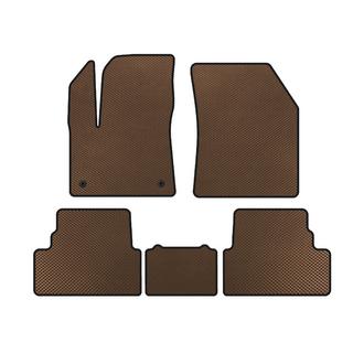 EVA Floor Mats (2017-2021, Brown) Opel Grandland X 2017-