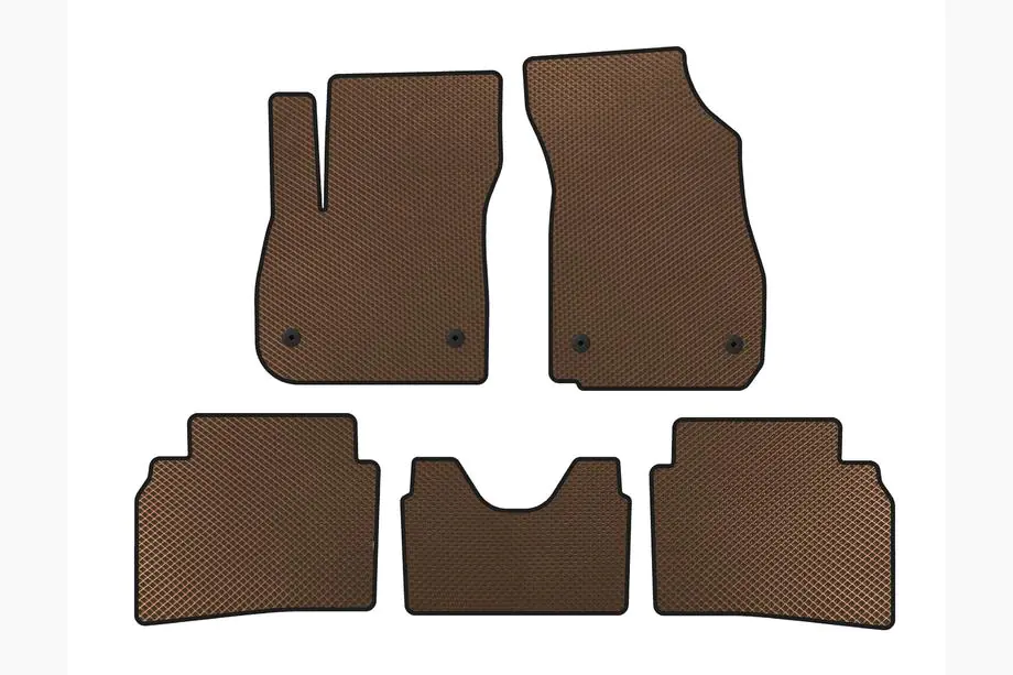 Opel Insignia 2017-2022 EVA Floor Mats (Brown) Image