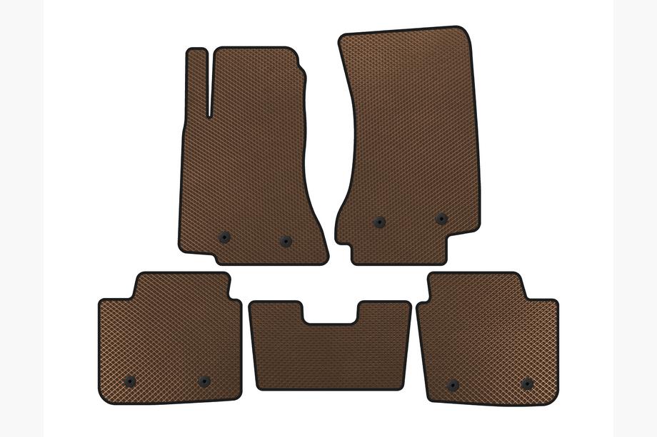 Opel Omega B 1994-2003 EVA Floor Mats (SD, Brown) Image