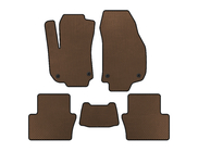 Opel Zafira B 2005–2011 EVA Floor Mats (2 Rows, Brown) photo 1