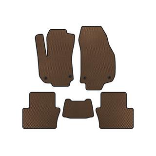 EVA Floor Mats (2 Rows, Brown) Opel Zafira B 2005–2011