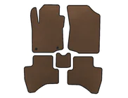 Peugeot 107 2005-2014 EVA Floor Mats (HB, Brown) photo 1